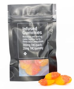 Sour Peaches 200mg THC (Custom 420)
