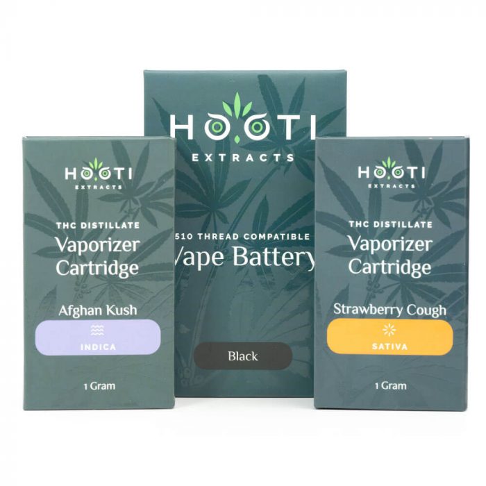 Hooti Extracts – Distillate Vaporizer Pen Starter Kit